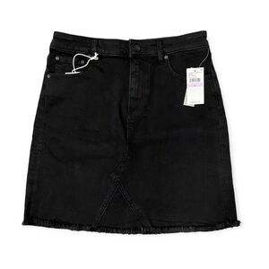 Vince Camuto Black Jean Skirt Women’s Size 6